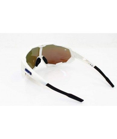 Sport Sunglasses Interchangeable Superlight Whiteframeblue - CM18HG4S6KW $33.26