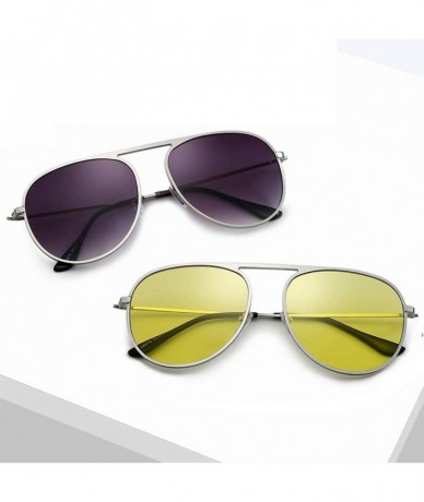Goggle Fashion Sunglasses Fashion Sunglasses Classic Men And Women Through Color Toad Mirror - CE18TNQZ947 $11.89