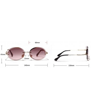 Oval Fashion Progressive Sunglasses Borderless Colorful - C - CK198GHLO5N $16.92