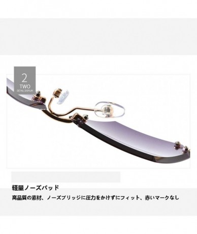 Goggle SunFrameless Diamond Cut Suitable Shopping - A4 - CO190RYAHTM $15.65