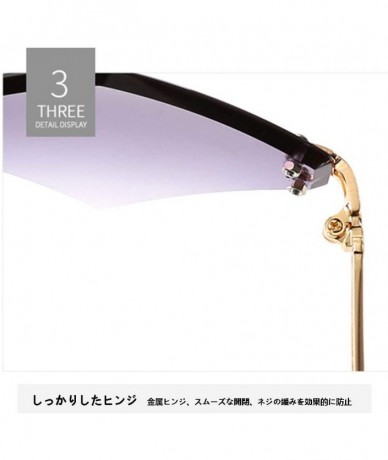 Goggle SunFrameless Diamond Cut Suitable Shopping - A4 - CO190RYAHTM $15.65