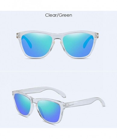Aviator Men and women polarizing sunglasses driving Sunglasses polarizing glasses - E - CD18QC9AIGK $36.32