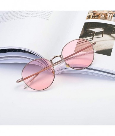 Oversized Oversized Sunglasses for Women Mirrored Round Sunglasses with Glasses Chain Glasses Case Glasses Cloth Eyewear - CV...