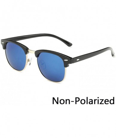 Square New Fashion Semi RimlPolarized Sunglasses Men Women Er Half Frame Sun Glasses Classic Oculos De Sol UV400 - CD199CGN9E...