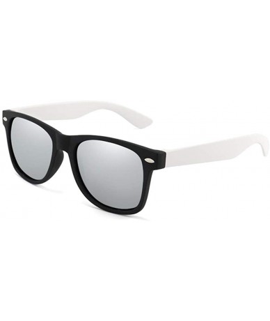 Square Women Fashion Square Polarized Sunglasses Classic Vintage Shades Rivet Sun Glasses Goggles UV400 - CY199QD26RM $20.25