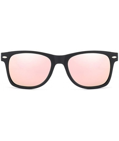 Square Women Fashion Square Polarized Sunglasses Classic Vintage Shades Rivet Sun Glasses Goggles UV400 - CY199QD26RM $10.86