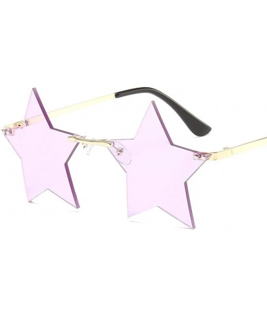 Sport European and American Prom Party Sunglasses Pentagram Glasses Sunglasses Fashion Sunglasses - C - C5190OCEATL $26.71