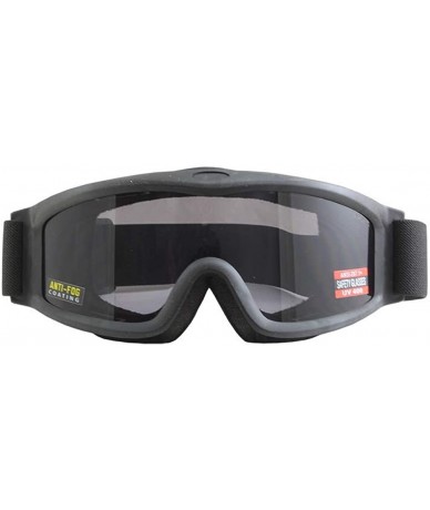 Goggle 2 Pair Ballistech 2 Riding Goggles Matte Black Frame Clear Smoke Lens Z87.1 - CQ18ZN32S20 $42.72