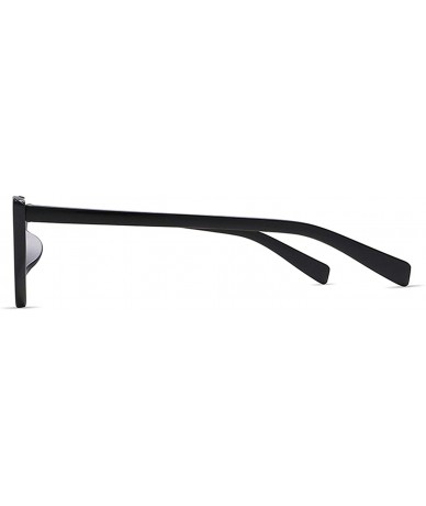 Oversized Classic style Triangle Sunglasses for Men or Women AC PC UV400 Sunglasses - Black - CJ18SARKDUX $12.46