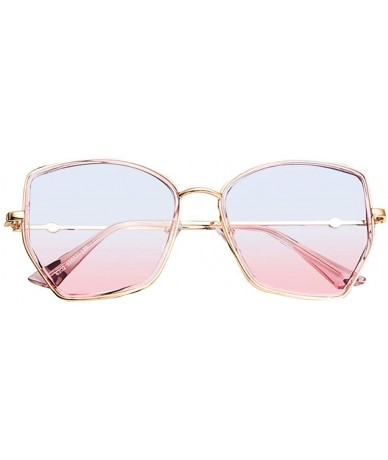 Rimless Unisex Polarized Sunglasses Classic Women Retro Irregular Sun Glasses Eyewear Frame Glasses - Gray - C0196IXRKRY $7.77