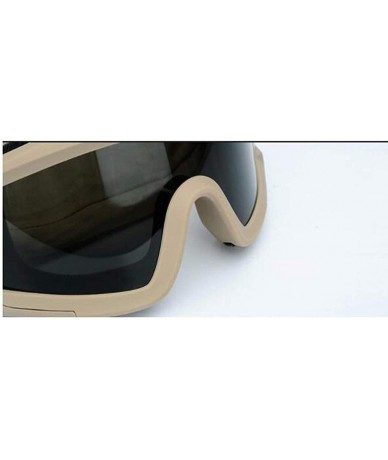 Goggle Tactical shooting glasses - outdoor windproof sand-proof goggles - C - CF18RWI2T6M $42.83