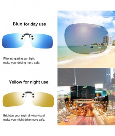 Sport Polarized Mens Classic Trendy Stylish Sunglasses UV400 Clip-on Over Precription Glasses NCS004 - CU18Z9KRI2K $17.39