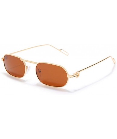 Sport Small Long Frame Polarized Sunglasses Personalized Shading Mirror - 1 - CZ190OKSQED $28.02