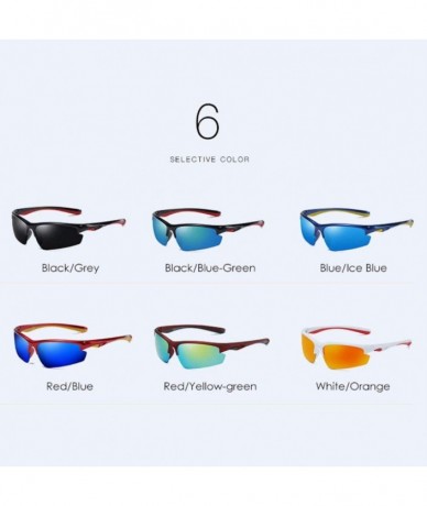 Sport Outdoor riding Polarized Sunglasses Sports Glasses dazzling windbreak Sunglasses - A - C218Q92XYE5 $36.63