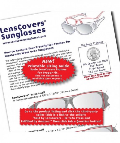 Wrap Sunglasses Wear Over Prescription Glasses- Size Medium- Polarized - Black - CF1172SVLCB $14.64
