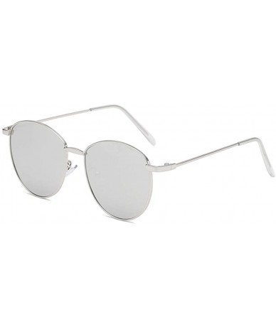 Wrap Simple Sunglasses Classic Sunglasses Metal Sunglasses Man Women Sunglasses - F - C218TM63UK8 $10.94