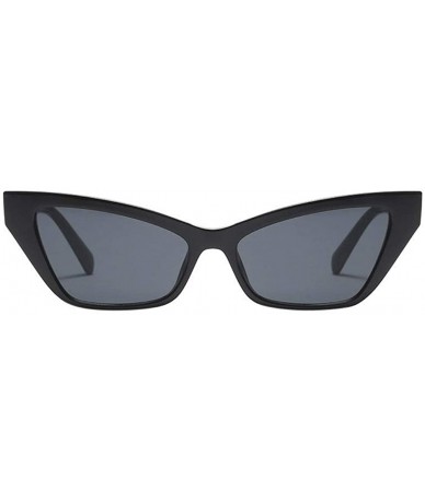 Wrap Women Vintage Cat Eye Sunglasses Retro Eyewear Fashion Ladies Man Sunglasses New - F - CO18SW8GL6L $16.80
