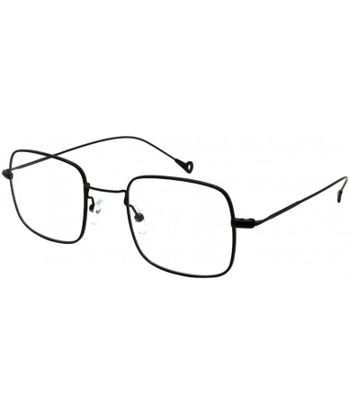 Square Square Diamond Shaped Framed Sunglasses with Tinted Lens EC302&306 - Ec306 Matte Black Frame/Clear Lens - CG183L839I4 ...