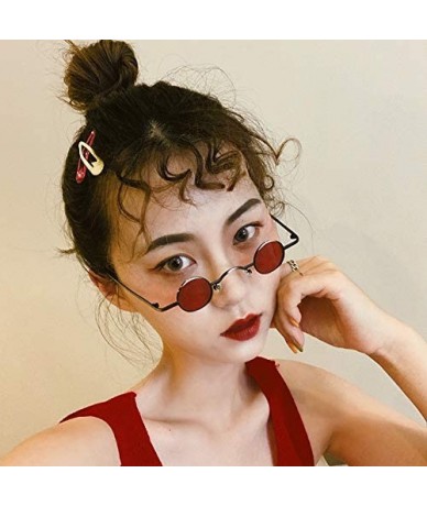 Oversized Fashion Sunglasses Irregular Protection Glasses - C-gold - CH196LXYDGT $7.44