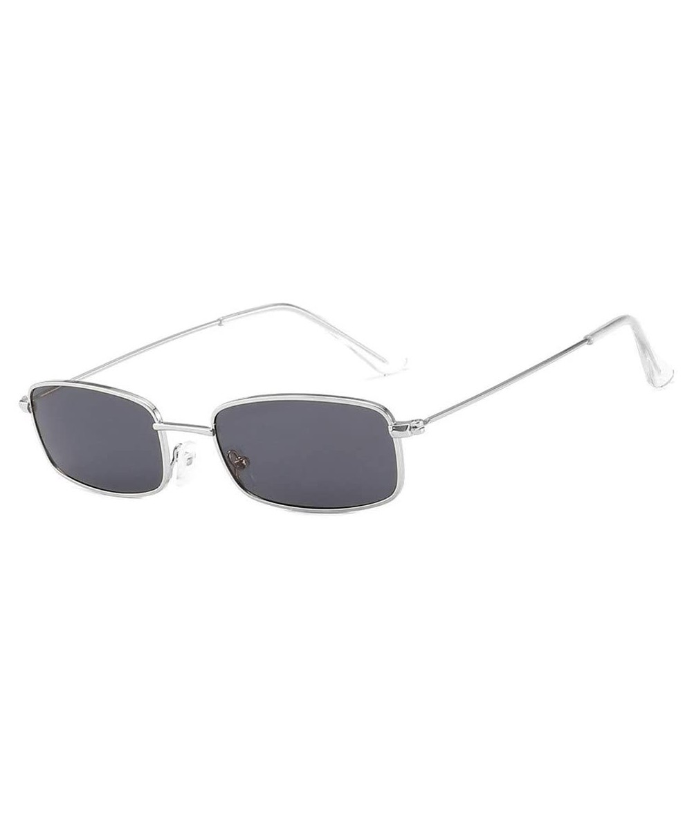 Semi-rimless Fashion Sunglasses Integrated Bridesmaid - E - CP194YNL4SC $9.77