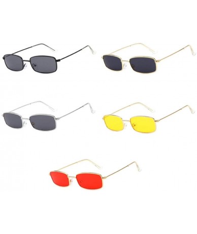 Semi-rimless Fashion Sunglasses Integrated Bridesmaid - E - CP194YNL4SC $9.77