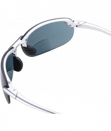Sport Dreamin Maui" Polarized Lightweight Bifocal Sunglasses for Men and Women - Silver - CI18CQGA6UC $31.41