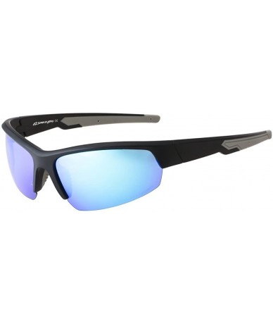 Sport Polarized Sunglasses for Men - Premium Sport Sunglasses - HZ Series Ascendancy - Matte Black - CX12O5UAU4V $10.82