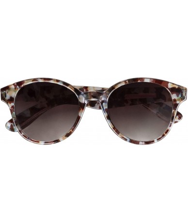 Round "Kate" Women Bifocal Reading Sunglasses 1.5 to 3.0 - (Brown Tortoise) - Blue Tortoise - CC195XMO9HN $70.44