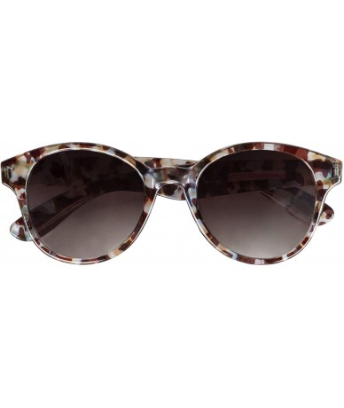 Round "Kate" Women Bifocal Reading Sunglasses 1.5 to 3.0 - (Brown Tortoise) - Blue Tortoise - CC195XMO9HN $40.25