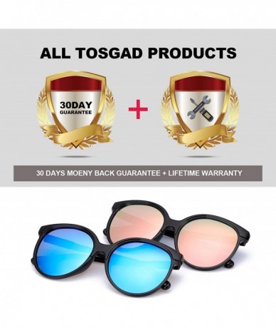 Oversized Round Oversized Sunglasses for Women - Polarized 100% UV Protection for Driving/Fishing/Shopping - C018QOGEAH7 $13.75