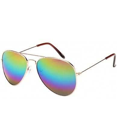 Goggle Vintage Round polarized Sunglasses Classic Retro design Styles Shades - O - CK18Q4XYNH0 $15.47