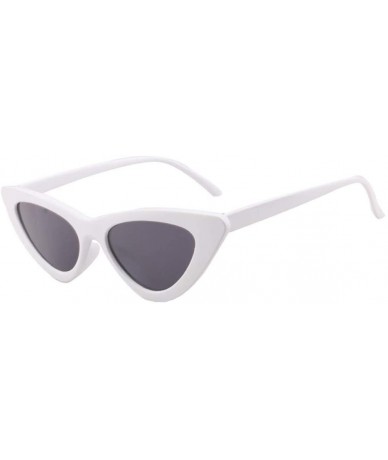 Semi-rimless Sunglasses Colorful Protection - F - CW194YE43Q4 $17.15