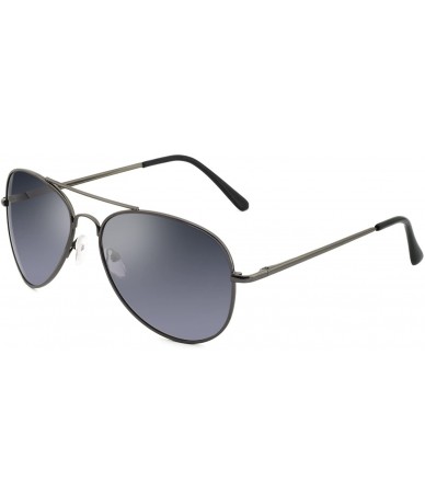 Oval Stylish Polarized Sunglasses 100% UV Protection For Women - C3-gun - C618GNY7C5M $10.23