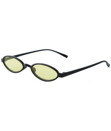 Sport Hot Sale! Women Fashion Sunglasses-Unisex Oval Shades Eyewear Integrated UV Protection Small Glasses (E) - E - CE18RX54...