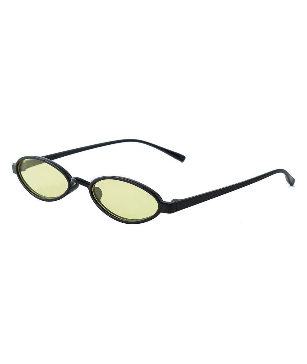 Sport Hot Sale! Women Fashion Sunglasses-Unisex Oval Shades Eyewear Integrated UV Protection Small Glasses (E) - E - CE18RX54...