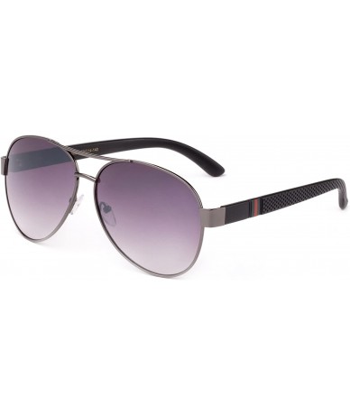 Aviator Cavani" - Modern Celebrity Design Geometric Fashion Sunglasses Aviator Style for Men 100% UV Protection - C217YDDXXH5...