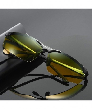 Aviator Sport Polarized Sunglasses for Men and Women Aviator Mirrored Sun Glasses (Color D) - D - CX199ALU9L8 $32.38