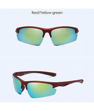Sport Outdoor riding Polarized Sunglasses Sports Glasses dazzling windbreak Sunglasses - E - C318Q06X8R0 $37.97