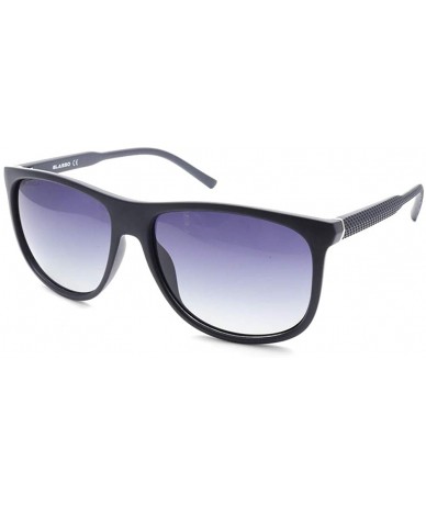 Rectangular Polarized Mens Sunglasses 100% UV Protection Outdoor - Matte Blue - C818W68Y9KG $18.32