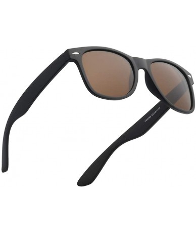 Rectangular Unisex Polarized Sunglasses Classic Men Retro UV400 Brand Designer Sun glasses - CU194EEKD2C $8.91