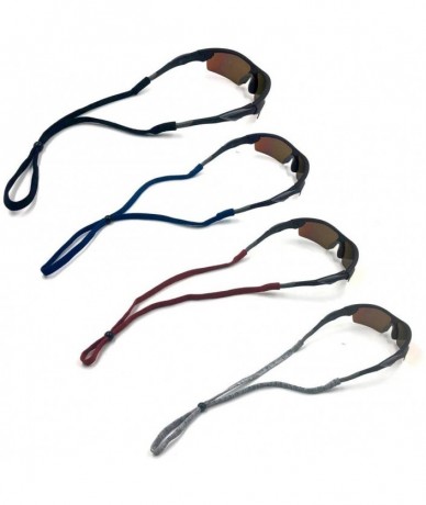Sport Sunglasses strap sports safety(4 pieces) adjustable sunglasses retainer for men and women - CG18Y2EZ2T5 $6.60