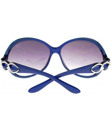 Butterfly Golden Bridge Womens Serpent Snake Chain Arm Butterfly Sunglasses - Blue - CF11O55AUMP $11.54