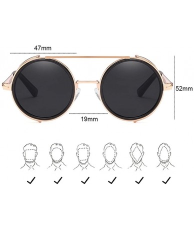 Sport Outdoor Metal Frame Sunglasses Mens Womens 50s Activities Fishing Driving - Silver - CZ18DMQCK75 $17.10
