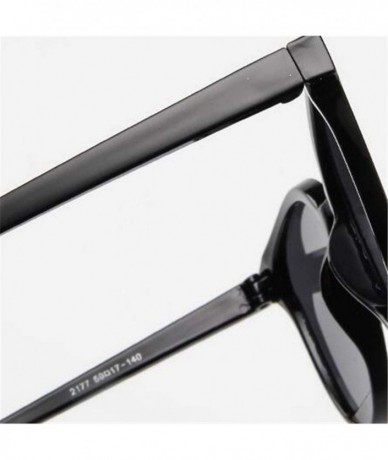 Oversized New Arrival 2019 Fashion Sunglasses Women Vintage Metal Eyeglasses Mirror Classic Oculos De Sol Feminino UV400 - CO...