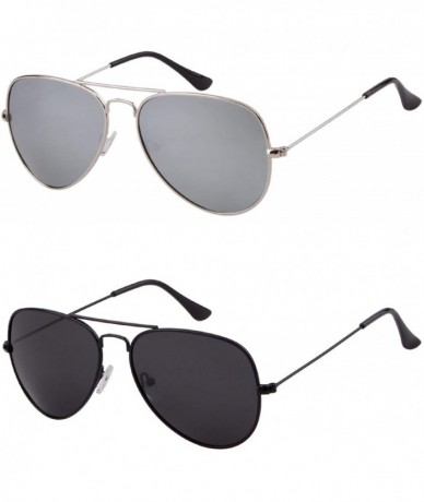 Aviator Aviator Sunglasses for Women Men Polarized Vintage Retro Designer Glasses UV 400 Protection - C118RZZ8MYL $9.43