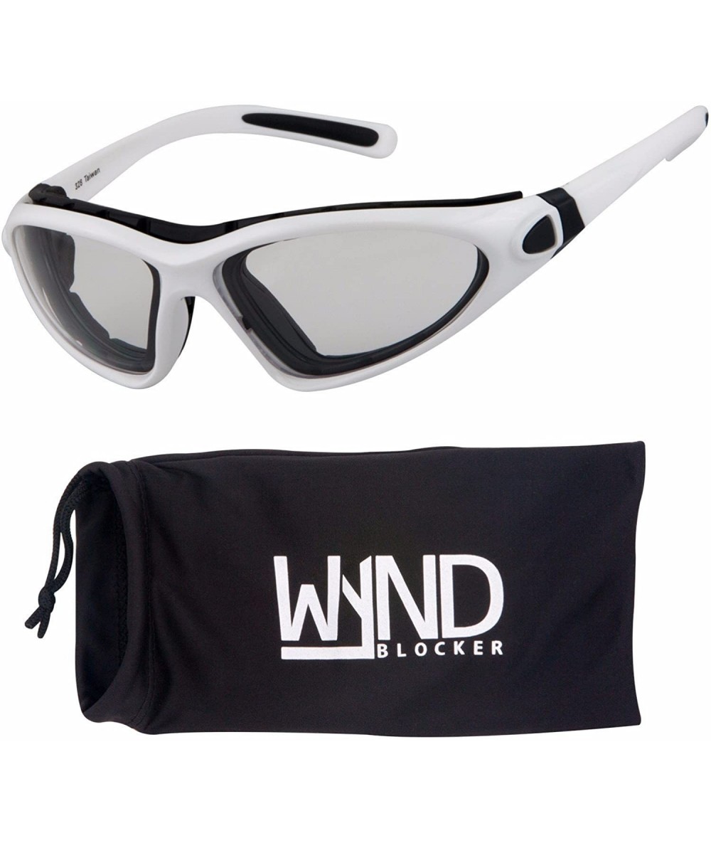 Wrap Vert Motorcycle & Outdoor Sports Wrap Around Sunglasses - White - C912H7C9YTD $40.65