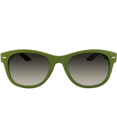 Aviator wood glasses sunglasses handmade bamboo sunglasses mens sungalsses women sunglasses - Green - CF18XHQIKHD $10.47
