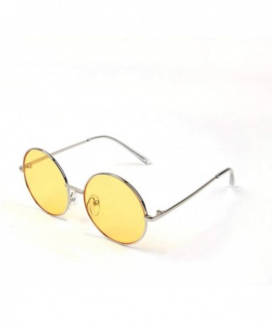 Oversized Round Sunglasses Kids Retro Frame Glasses Children Sun Boys Girls Eyewear UV400 Goggles Oculos - Green - CJ198AITMY...