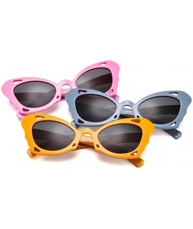Cat Eye Retro Vintage Tone Lens Lady Cat Eye Sunglasses UV Protection Casual Fashion Sunglasses (Color NO.7) - No.7 - C1197WA...