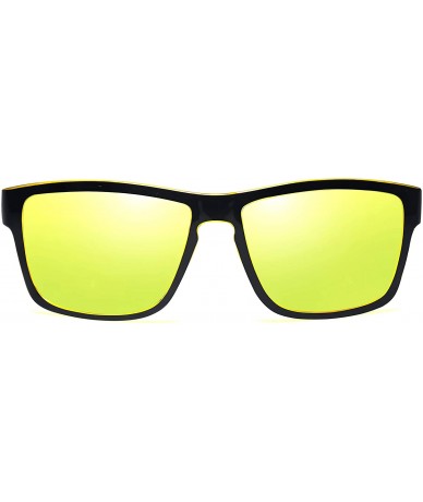 Goggle Sport Polarized Sunglasses Men Outdoor Driving Sun Glasses For men Fashion Male Eyewear - CG1922LYAEC $24.71